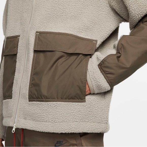 Nike sports essentials fleece full zip jacket medium - Picture 7 of 9